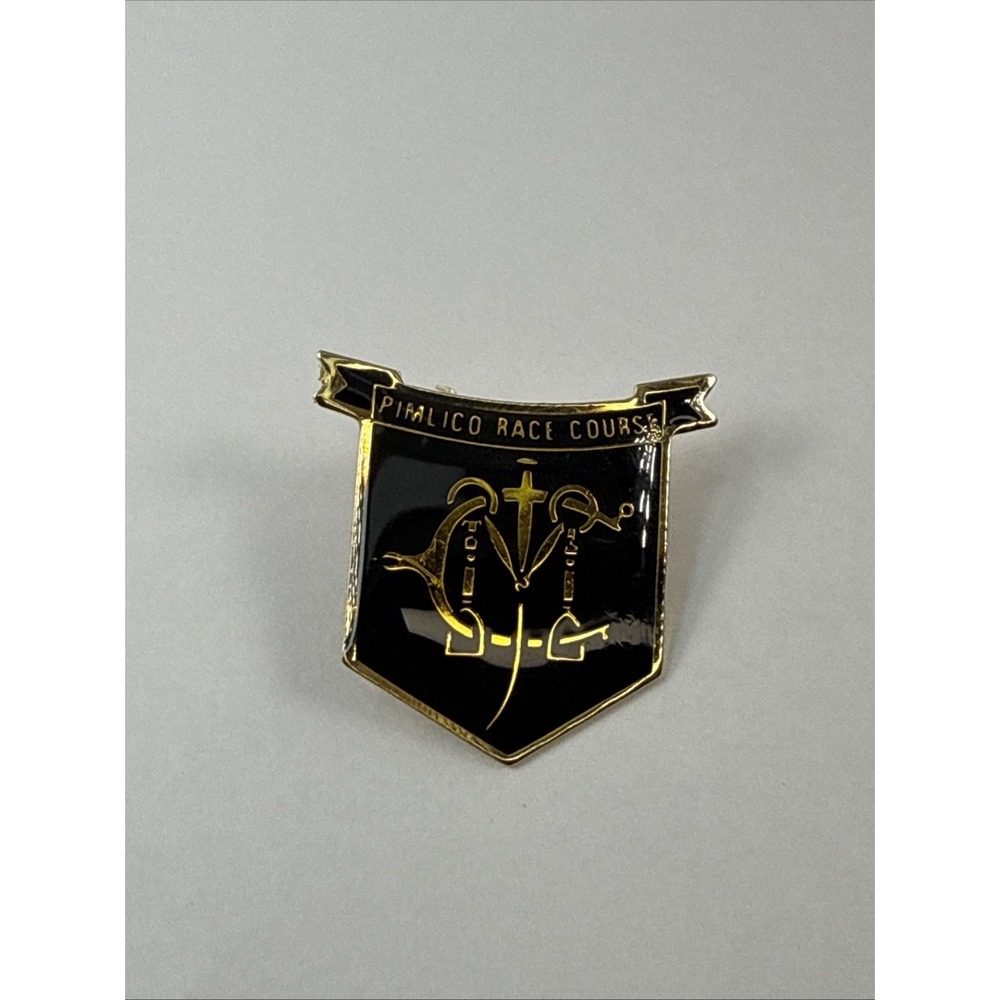 Pimlico Race Course lapel pin home of the Preakness Stakes Historical Horse race